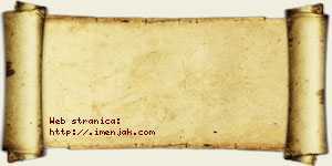 Dimitrije Krnojelac vizit kartica